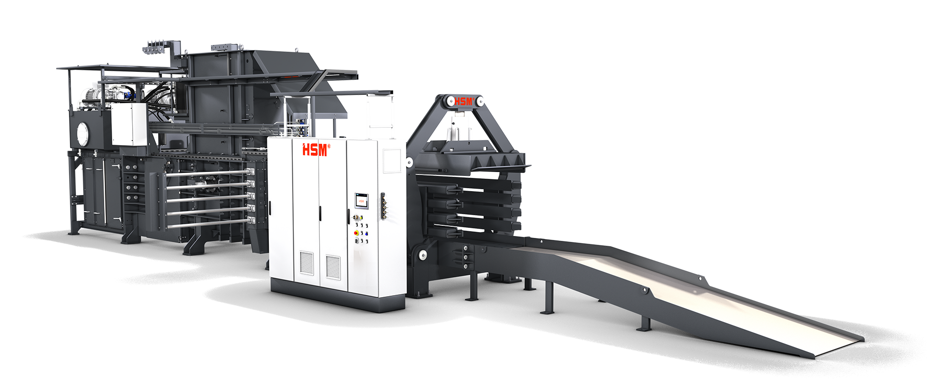 HSM Vollautomatische Kanalballenpresse