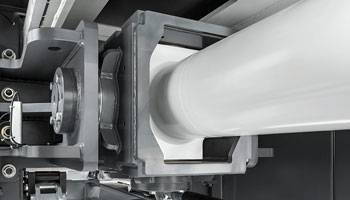 Stabile Aufhängung des Presszylinders