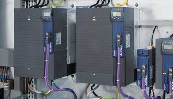 Frequenzgeregelter Antrieb für weniger Stromverbrauch und mehr Pressleistung