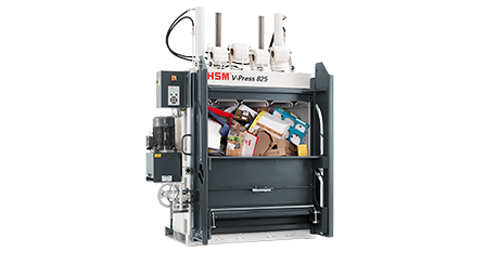 HSM V-Press 825 plus pro offen mit Karton